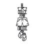 Wallity Dolce Far Niente 3 Escultura de Pared de Metal Negra